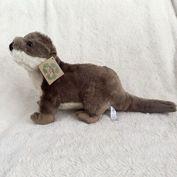 NWT The Petting Zoo River Otter Brown Plush Stuffed Animal Toy 19" - Picture 1 of 6